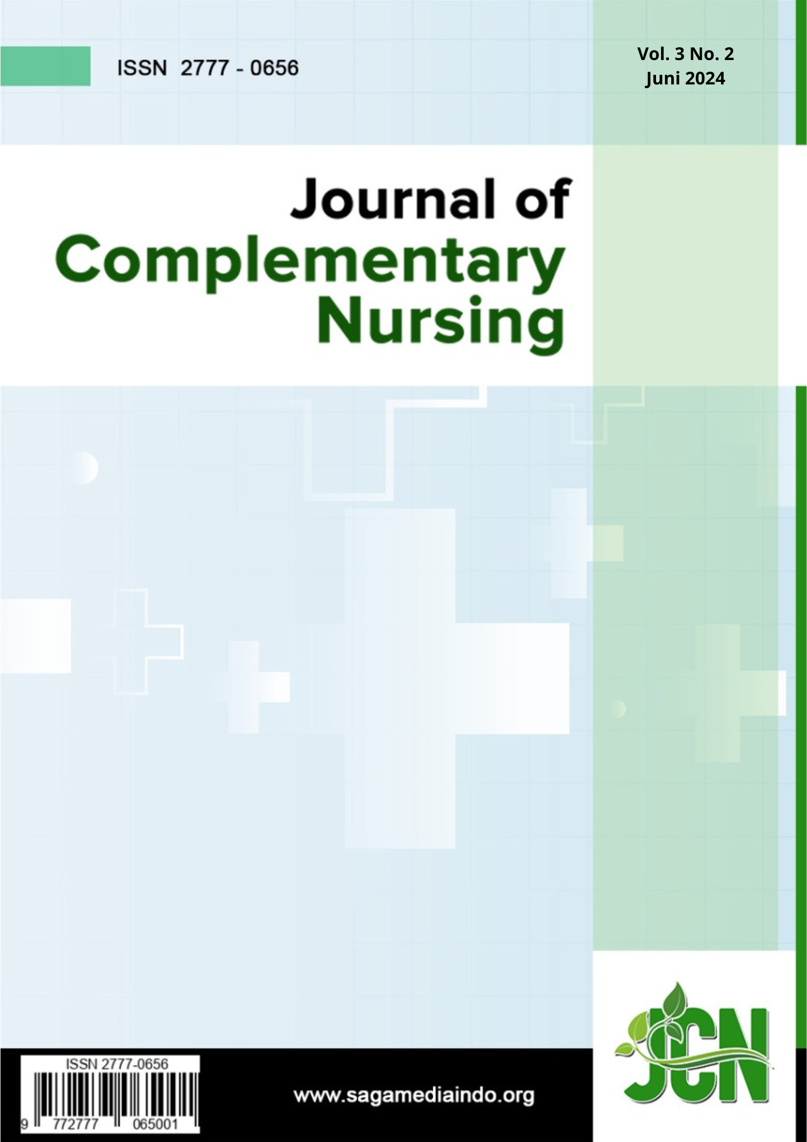 					View Vol. 3 No. 2 (2024): Journal of Complementary Nursing
				